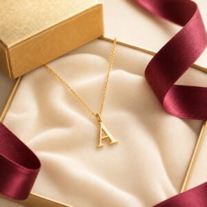 Collier Initiale – YOUNS